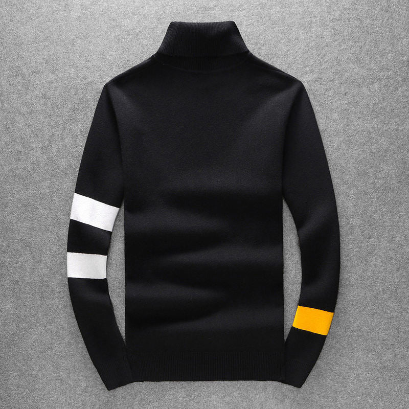 Half High Neck Thick Wool Casual Knitted Bottoming Shirt