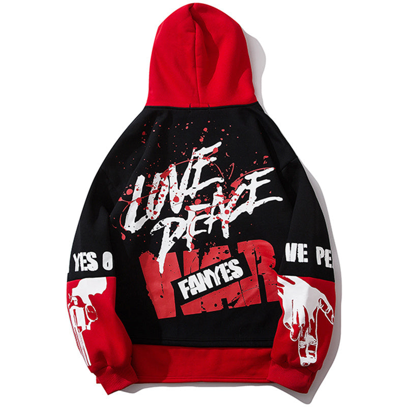 Velvet couple hoodie