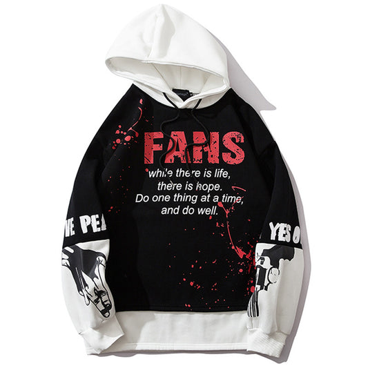 Velvet couple hoodie